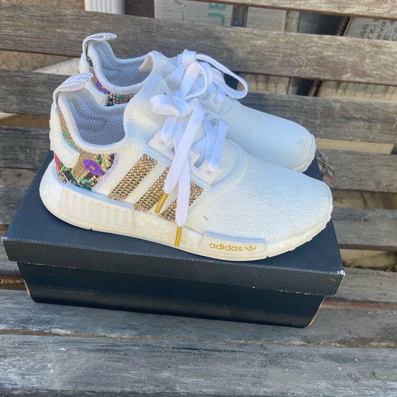 Swarovski Snakeprint Womens Adidas 6 - Picture 6 of 9